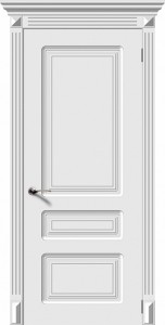 Межкомнатная дверь  Трио эмаль